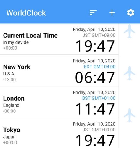 World Clock App for Android